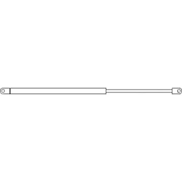 Aftermarket Gas Strut Spring Cylinder Hood Fits New Holland TS90 TS90 TS110 TS110 TS100 TS10 82011092 - main
